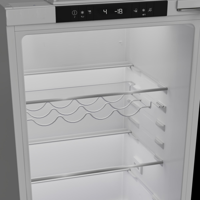 Blomberg KNE4554EVI 54cm Integrated 70/30 Frost Free Fridge Freezer - White