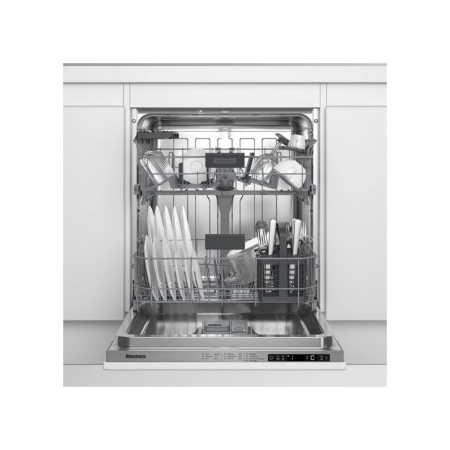 Blomberg LDV42420 Integrated Full Size Dishwasher with SuperGloss - Fixed Hinge - 14 Place Settings
