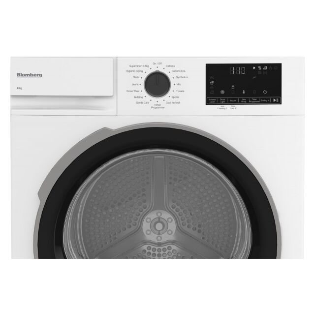 Blomberg LTNA18320W 8Kg Heat Pump Tumble Dryer - White