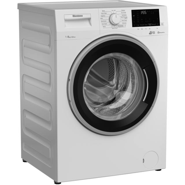 Blomberg LWF184410W 8kg 1400 Spin Washing Machine with Bluetooth Connection - White