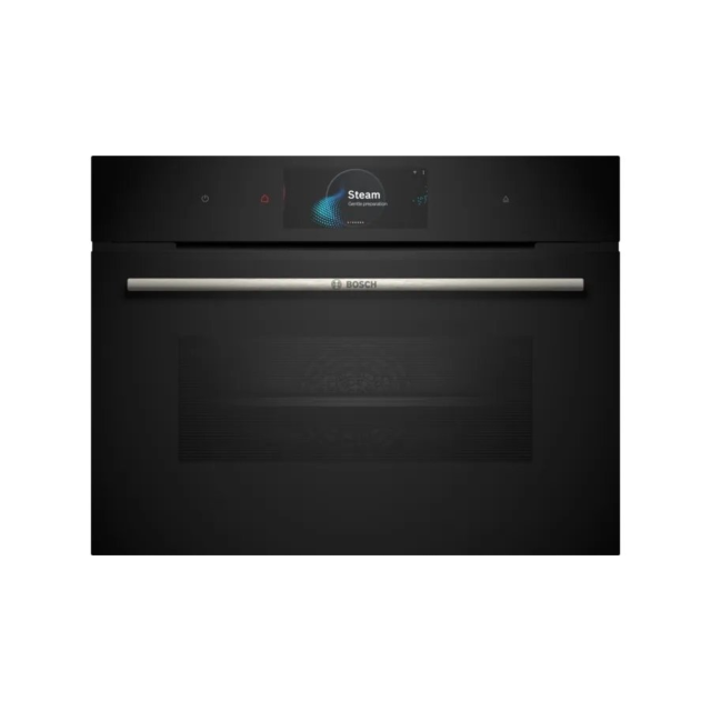 Bosch CSG7584B1 59.4cm Built-In Compact Steam Oven - Black