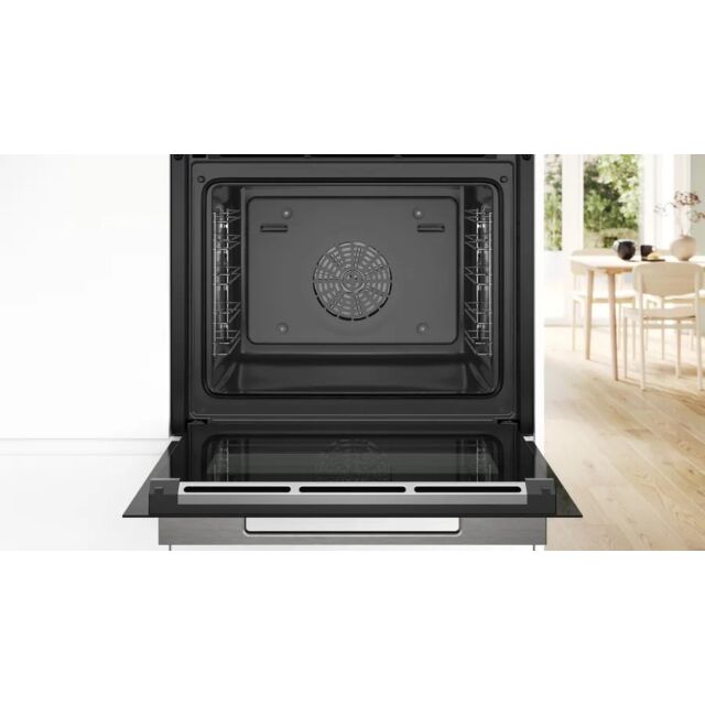 Bosch HBG7341B1B 59.4cm Built In Electric Single Oven - Black
