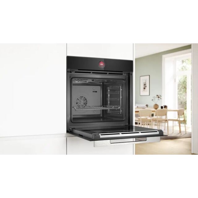 Bosch HBG7341B1B 59.4cm Built In Electric Single Oven - Black