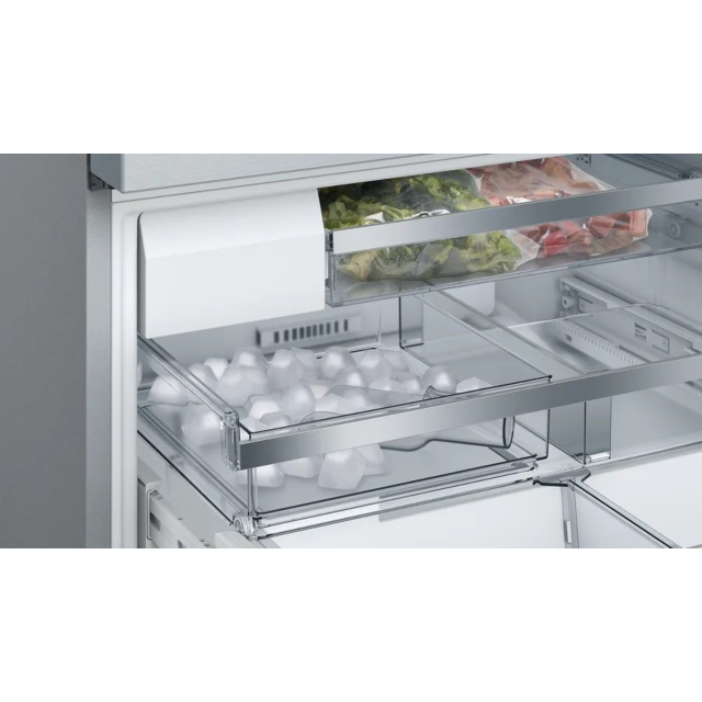 Bosch KFF96PIEP Series 8 French Door American Style Fridge Freezer - Inox