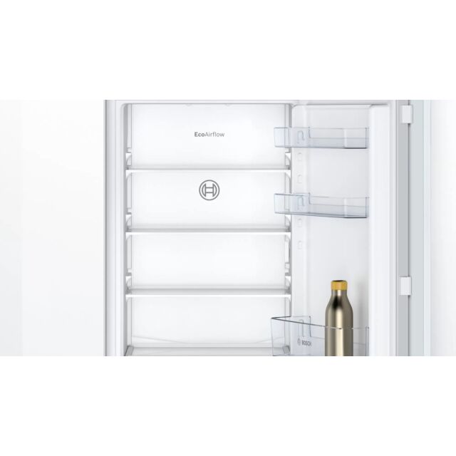 Bosch KIN86NFE0G 54.1cm 70/30 Built-In Frost Free Fridge Freezer - White
