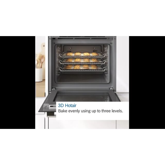 Bosch MBA5785S6B Series 6 Built-In Double Electric Oven