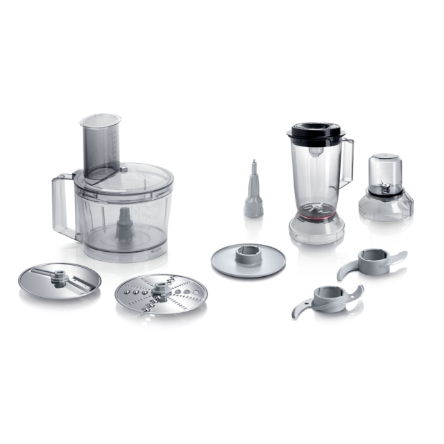 Bosch MCM3501MGB MultiTalent 3 Compact 800W Food Processor - Black + Stainless Steel
