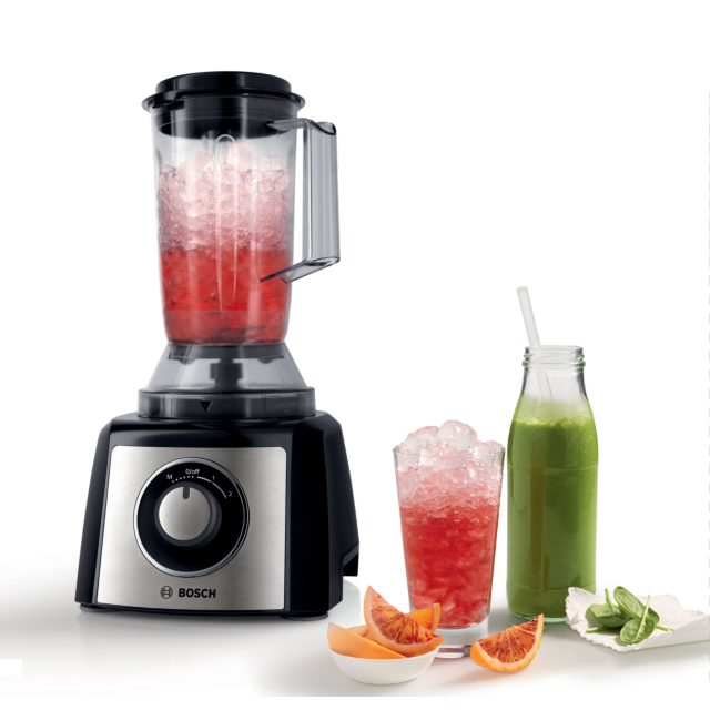 Bosch MCM3501MGB MultiTalent 3 Compact 800W Food Processor - Black + Stainless Steel
