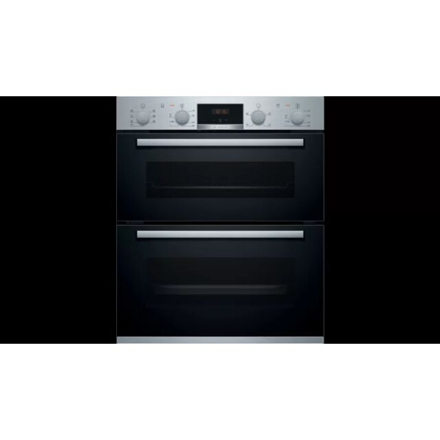 Bosch NBS533BS0B Series 4 Built-Under Double Electric Oven