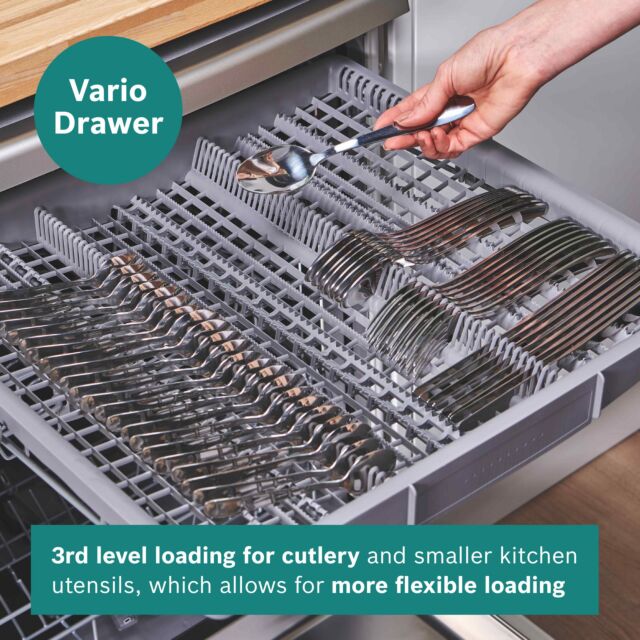 Bosch SMS2HVI67G Series 2, Free-Standing Dishwasher, 60 Cm, Brushed Steel Anti-Fingerprint