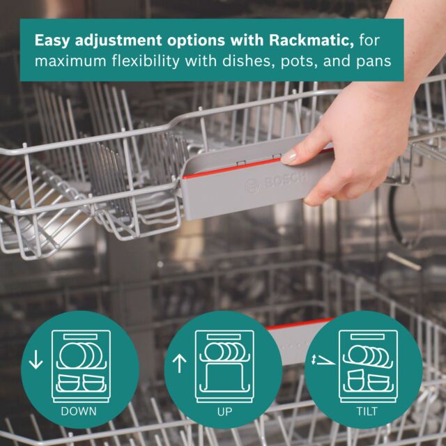Bosch SMS2HVI67G Series 2, Free-Standing Dishwasher, 60 Cm, Brushed Steel Anti-Fingerprint