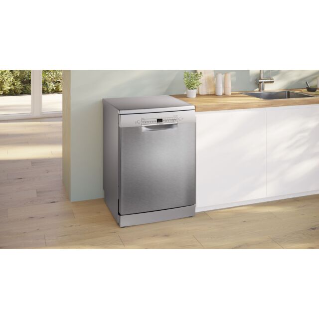 Bosch SMS2HVI67G Series 2, Free-Standing Dishwasher, 60 Cm, Brushed Steel Anti-Fingerprint