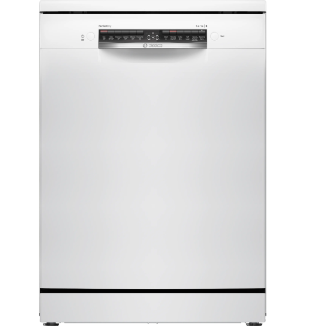 Bosch SMS6ZCW10G White WiFi Full-size Dishwasher