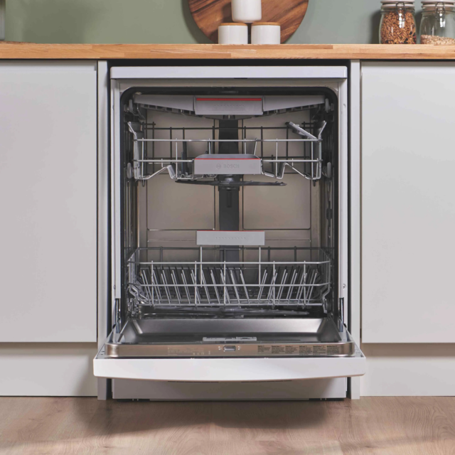 Bosch SMS6ZCW10G White WiFi Full-size Dishwasher
