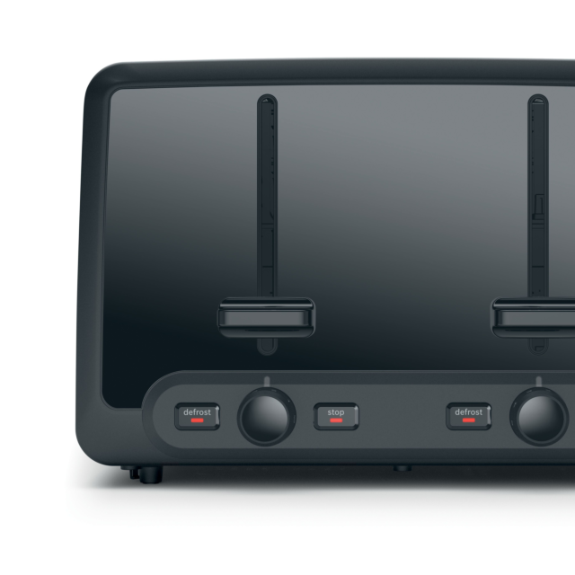 Bosch TAT4P449GB 4 Slice Toaster - Copper
