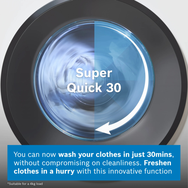 Bosch WGB256A2GB 10kg 1400 Spin WiFi Washing Machine