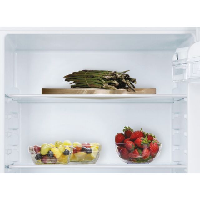 CANDY CMLS68EWK Candy Integrated Undercounter Fridge - Fixed Hinge