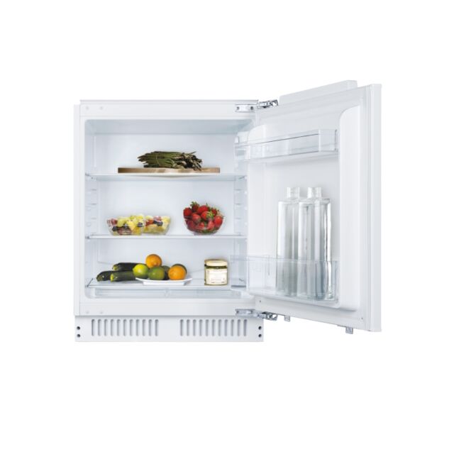 CANDY CMLS68EWK Candy Integrated Undercounter Fridge - Fixed Hinge