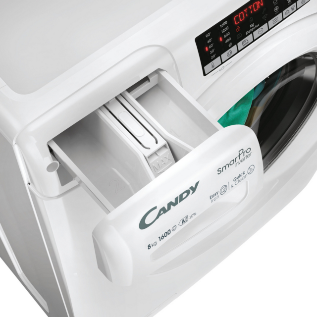 Candy CSO 686TWM6-80 8kg 1600 Spin White Washing Machine