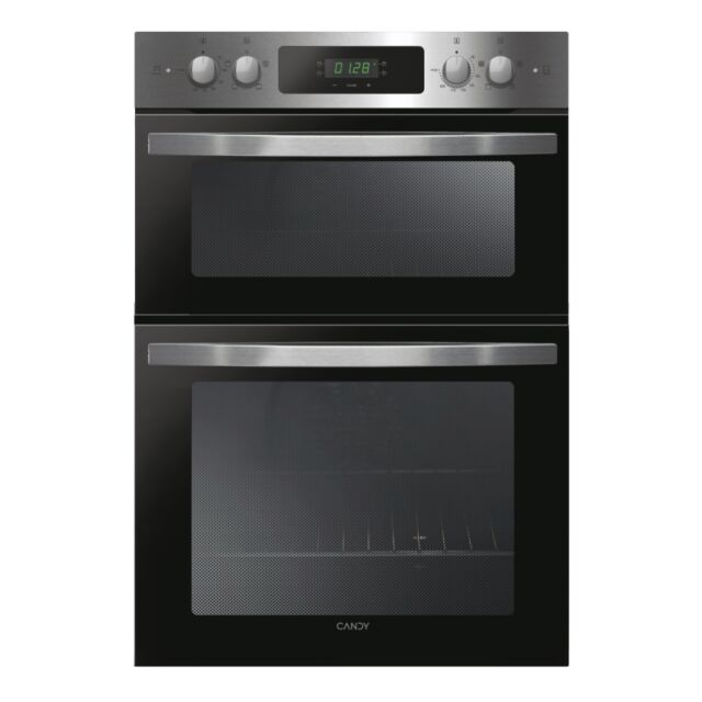 CANDY FCI9D405X 90 Cm Built In Double Oven, Fan/Static, Stainless Steel