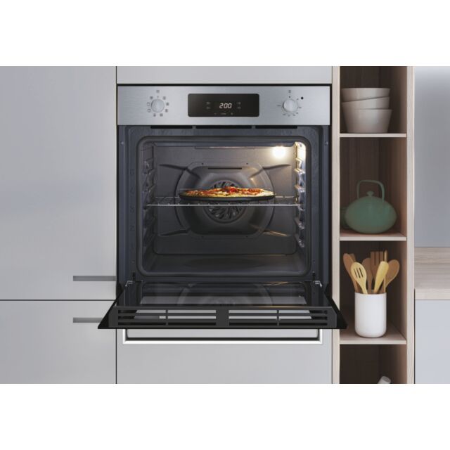 CANDY FMCIDCX605 60 Cm Multifunction Oven, 8F, 65 Litre Capacity, Led Full Programmer, Stainless Ste