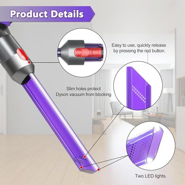 Dyson 97046601 Light Pipe Crevice Tool