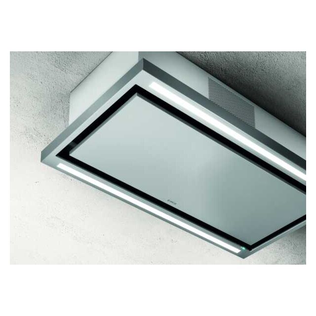 ELICA CLOUDSEVENIXA90DUCT Elica 90 X 50Cm Cloud Seven Ceiling Hood Ducted Stainless Steel