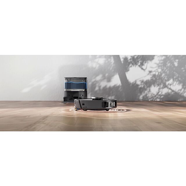 Shark RV2800YEUK PowerDetect NeverTouch 2-in-1 Self-Empty Robot Vacuum & Mop - Black