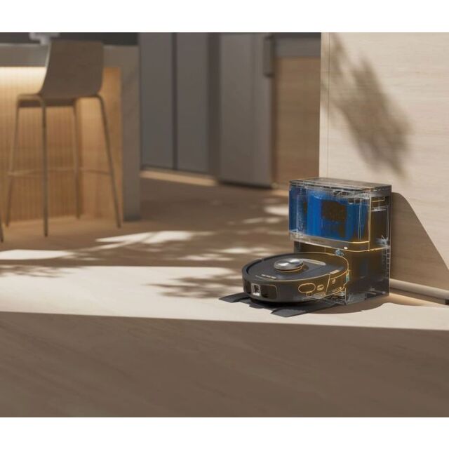 Shark RV2800YEUK PowerDetect NeverTouch 2-in-1 Self-Empty Robot Vacuum & Mop - Black