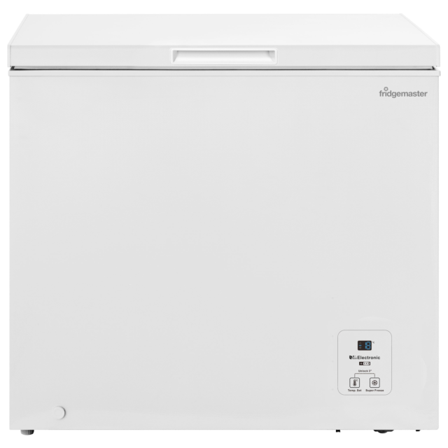Fridgemaster MCF198E 89cm Chest Freezer in White