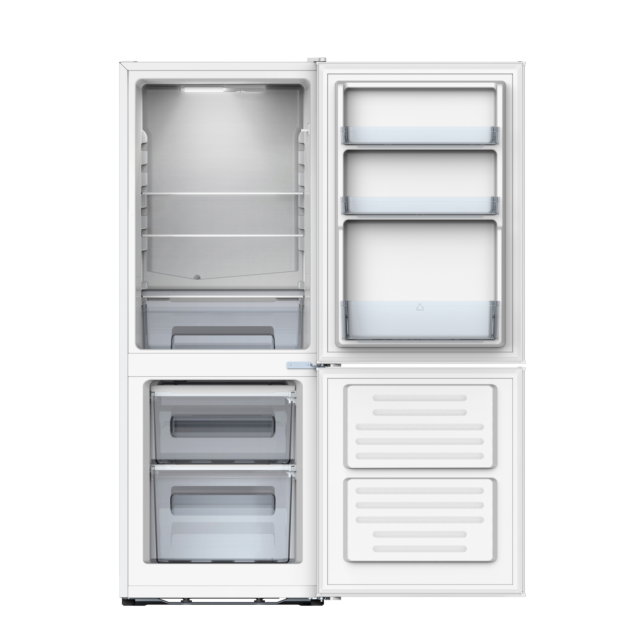 Haden HK127W 70/30 Fridge Freezer  - 133L Capacity, White