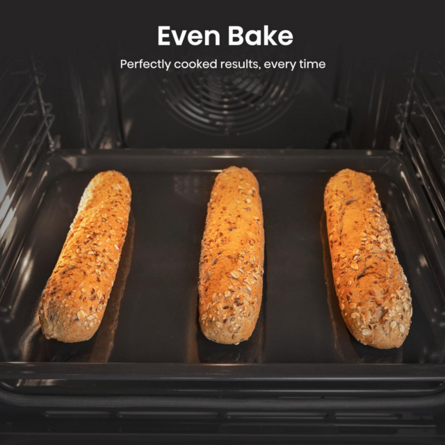 Hisense HDCEC5C10B Double Oven Electric Cooker 50cm Black