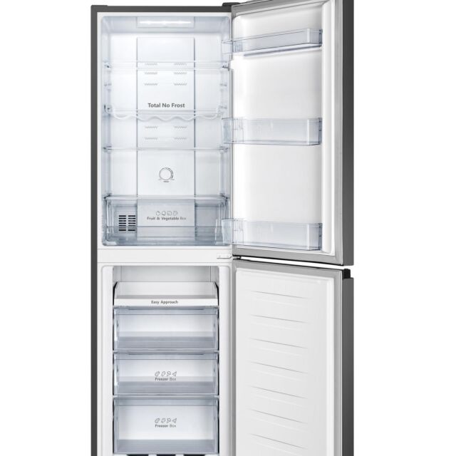 Hisense RB327N4ABD 55cm 60/40 Frost Free Fridge Freezer - Black