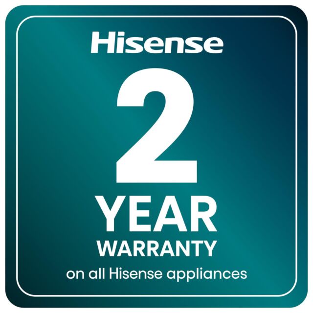 Hisense RB327N4ABD 55cm 60/40 Frost Free Fridge Freezer - Black