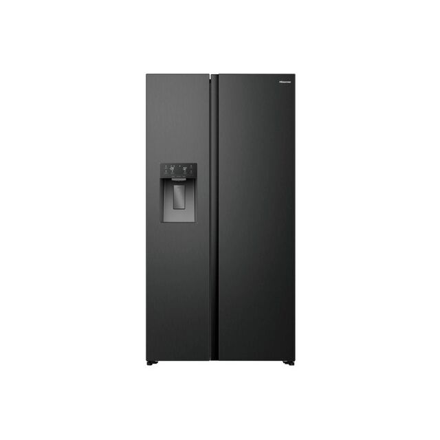 Hisense RS5P528STBE PureFlat Total No Frost American Side By Side - Black