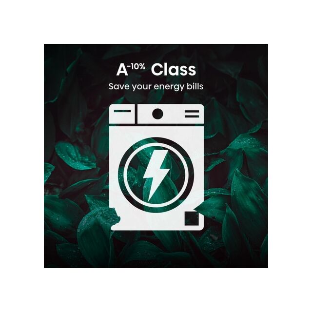 Hisense WF1Q1041BW 10kg 1400 Spin, Steam Washing Machine - White