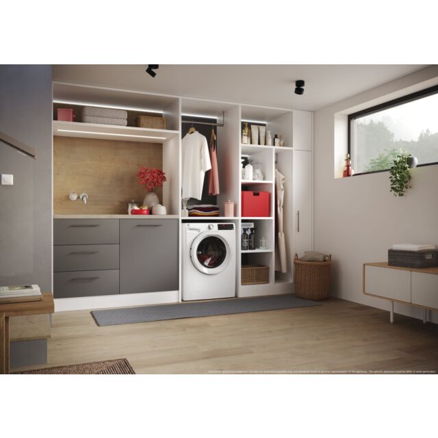 Hoover H3DPS4866TAM6 8kg/6kg 1400 Spin Washer Dryer - White
