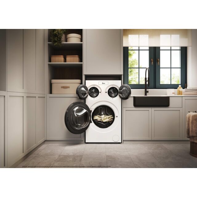 Hoover HMQD410CBL9 Hoover Multiwash Hmqd 410Cbl9-80 10Kg + 1Kg + 1Kg Washing Machine With 1400 Rpm -