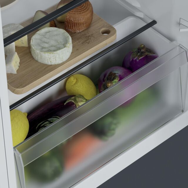 Hoover HONLQ2S58EWHK 54.5cm Undercounter Larder Fridge - White
