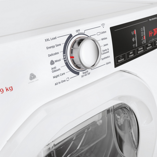 Hoover H-Dry 350 HRE H9A3TE-80 9kg Heat Pump Dryer