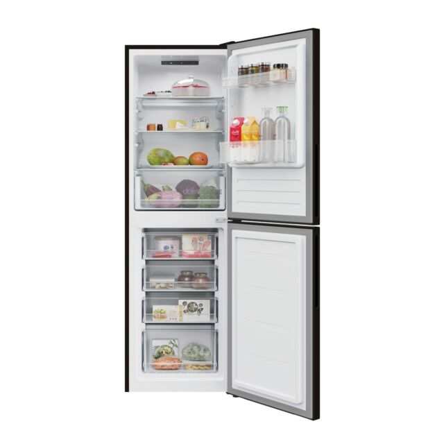 Hoover HVT3CLECKIHB Hoover Fridge Freezer - Black
