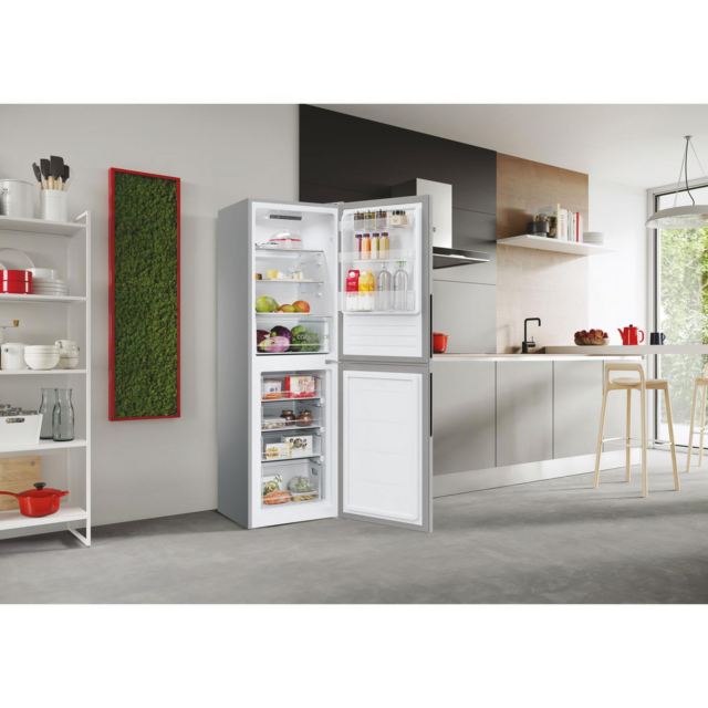 Hoover HVT3CLECKIHS-1 Fridge Freezer 54.5cm Low Frost