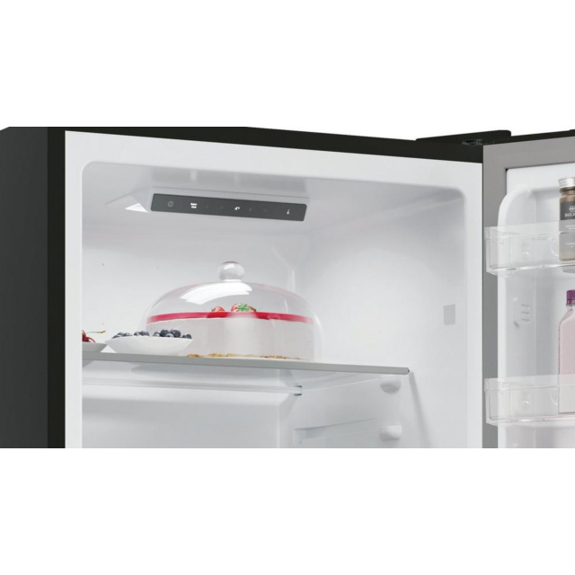 Hoover HVT3CLFCKIHB 54.5Cm Static Fridge Freezer - Black