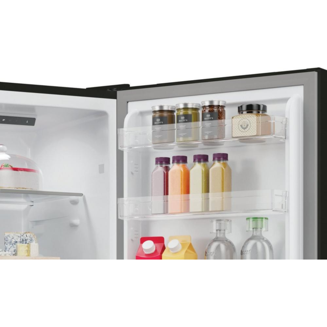 Hoover HVT3CLFCKIHB 54.5Cm Static Fridge Freezer - Black