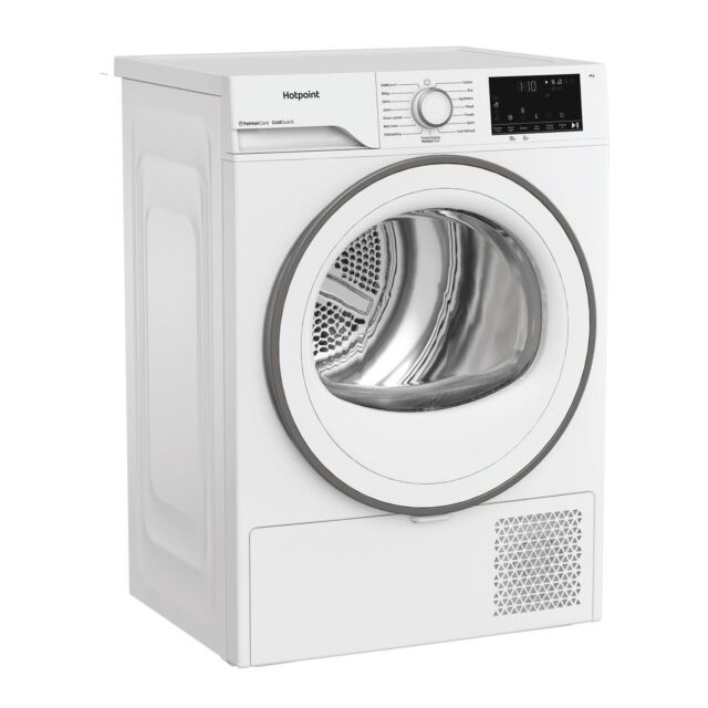 Hotpoint HHDD80WW 8Kg Heat Pump Tumble Dryer With Pethaircare & Coldguard - White