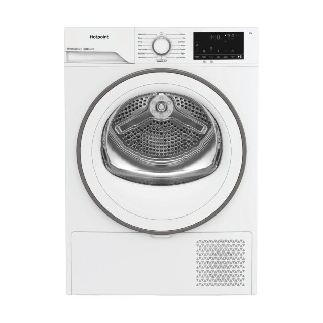 Hotpoint HHDD80WW 8Kg Heat Pump Tumble Dryer With Pethaircare & Coldguard - White