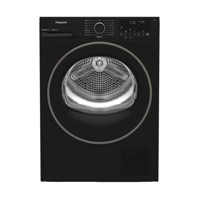 Hotpoint HHDD90BB Hotpoint Heat Pump Tumble Dryer: Freestanding, 9,0Kg