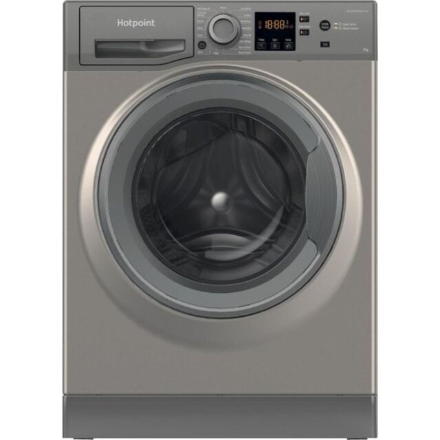 Hotpoint NSWF7469GGUK Graphite Washing Machine 7Kg 1400 spin
