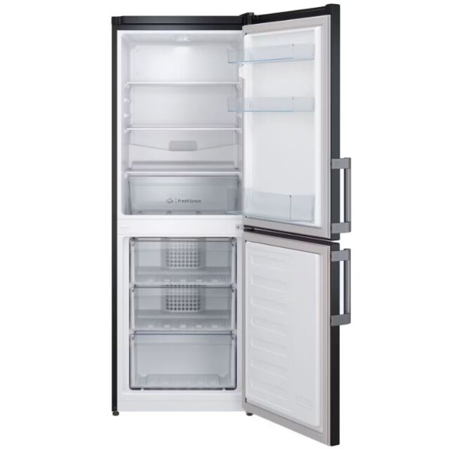 INDESIT IB55532B 55CM FRIDGE FREEZER BLACK