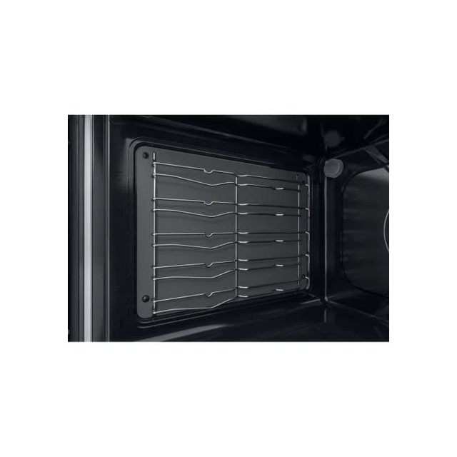 Indesit ID67V9HCXUK 60cm Double Oven Electric Cooker with Ceramic Hob - Stainless Steel